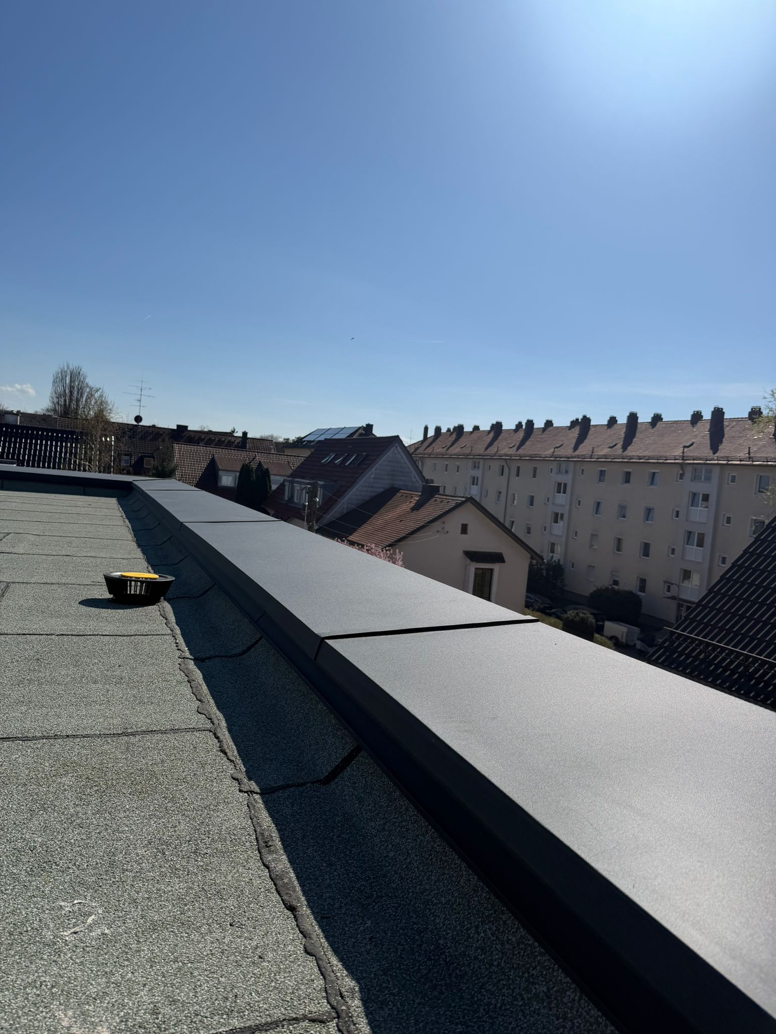 Blech- und Spenglerarbeiten am Dach